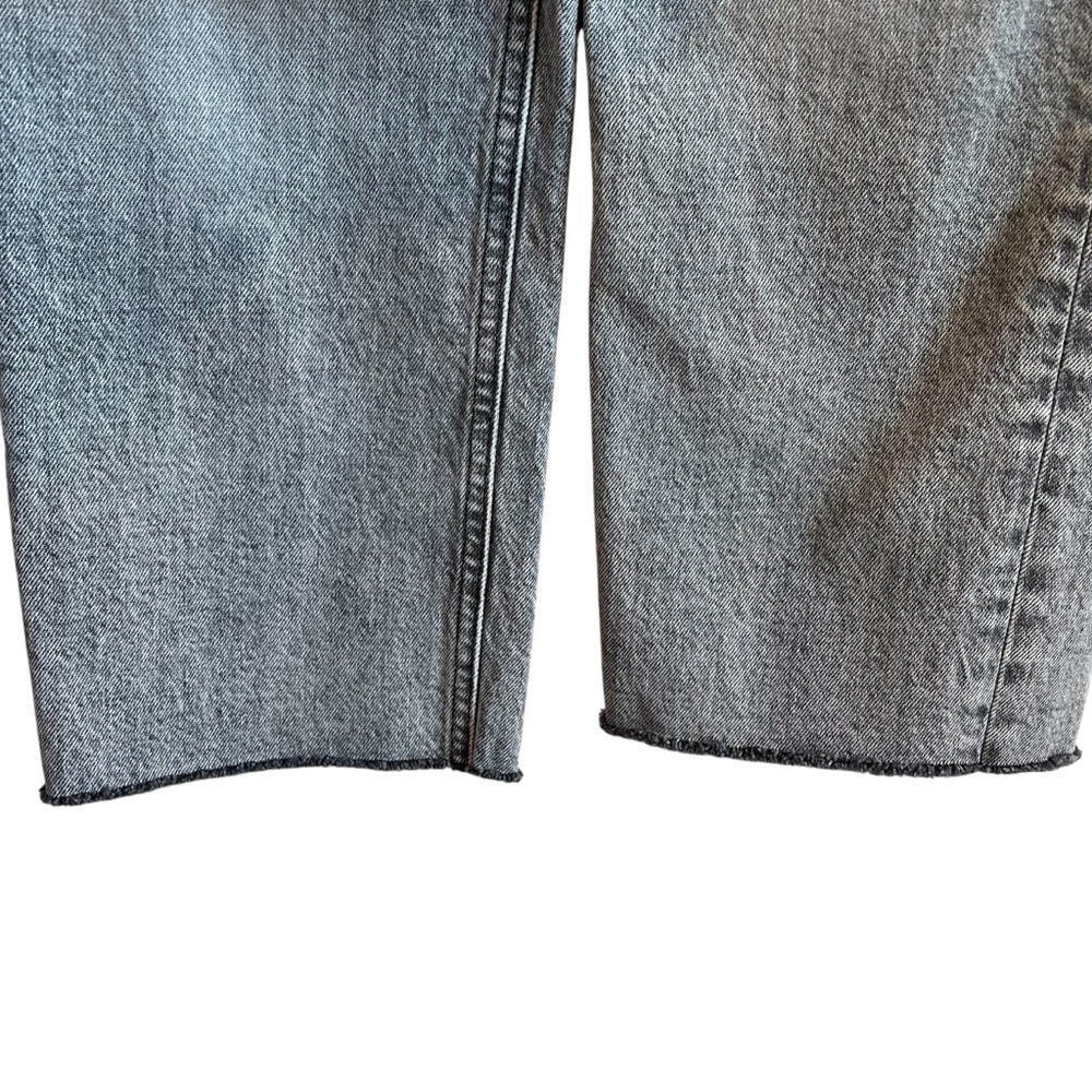 Mavi Savannah high rise straight cropped grey denim jeans 25 excellent condition - Picture 8 of 15